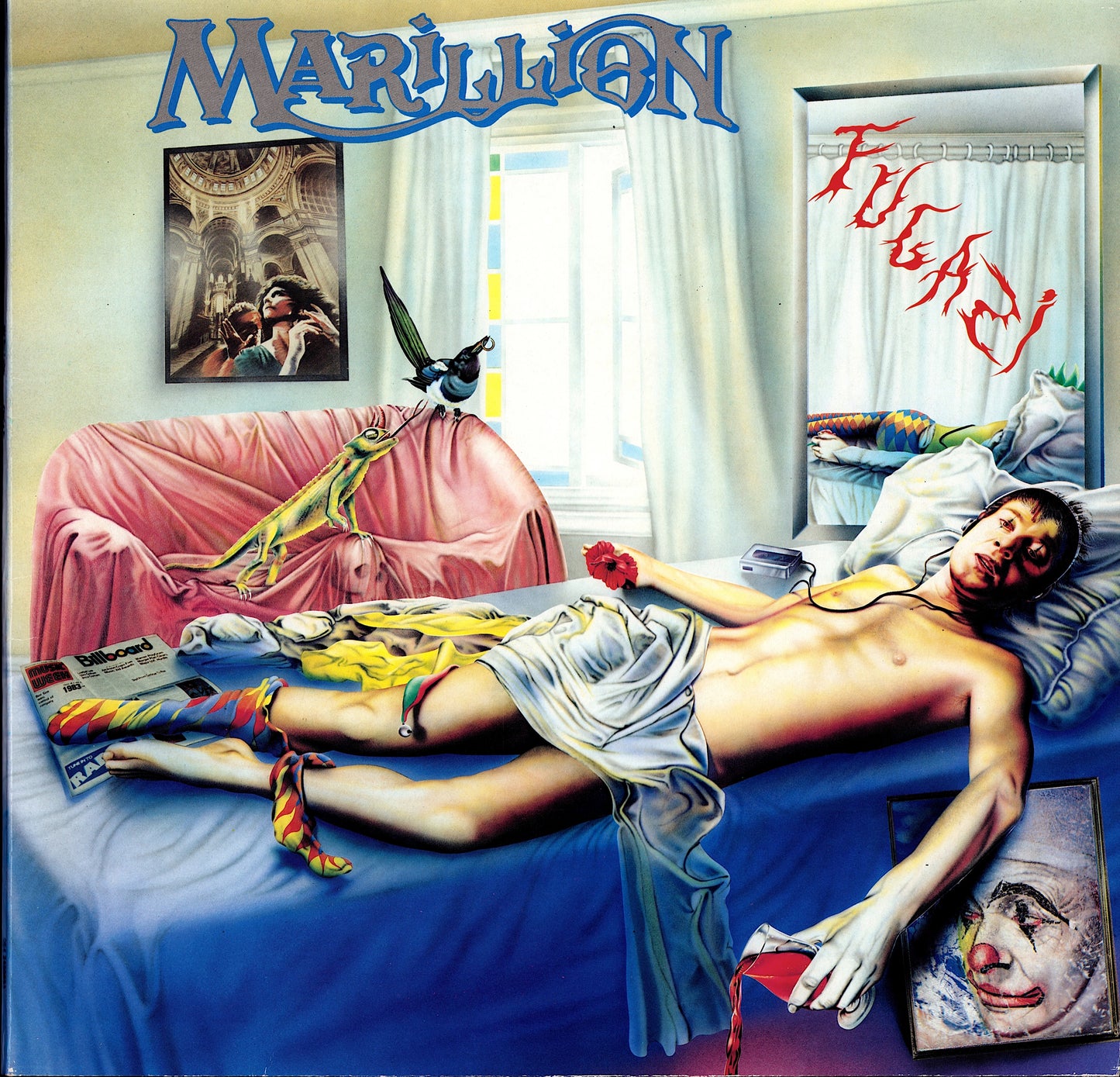 Marillion ‎- Fugazi Vinyl LP Kopie