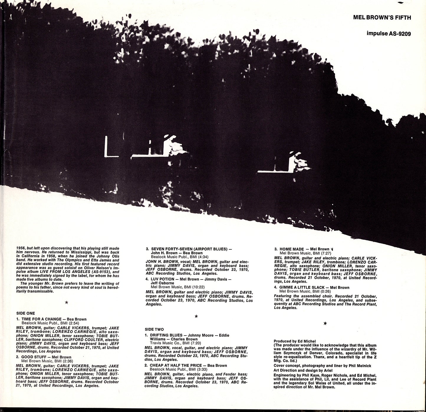 Mel Brown – Mel Brown's Fifth Vinyl LP