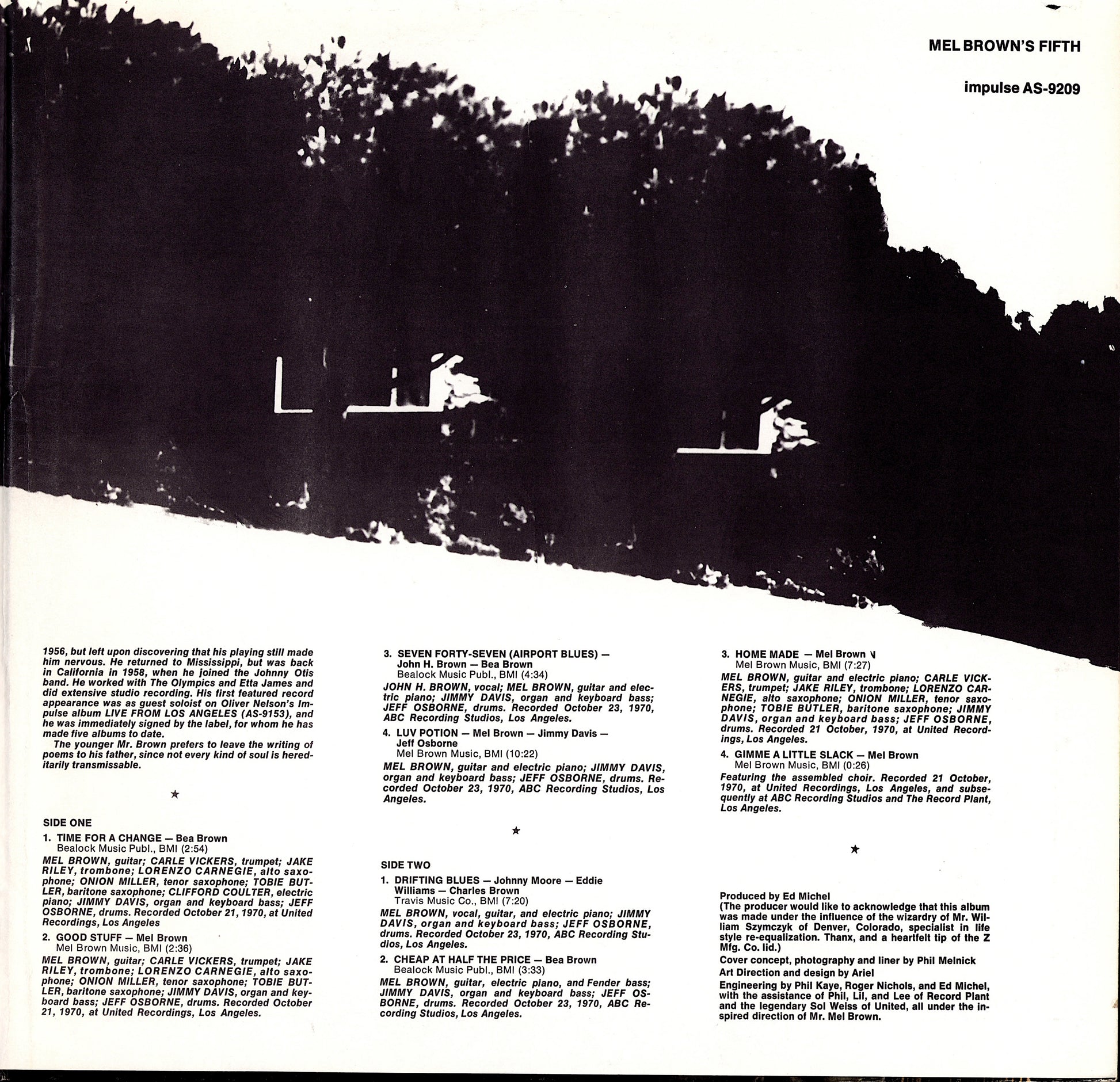 Mel Brown – Mel Brown's Fifth Vinyl LP