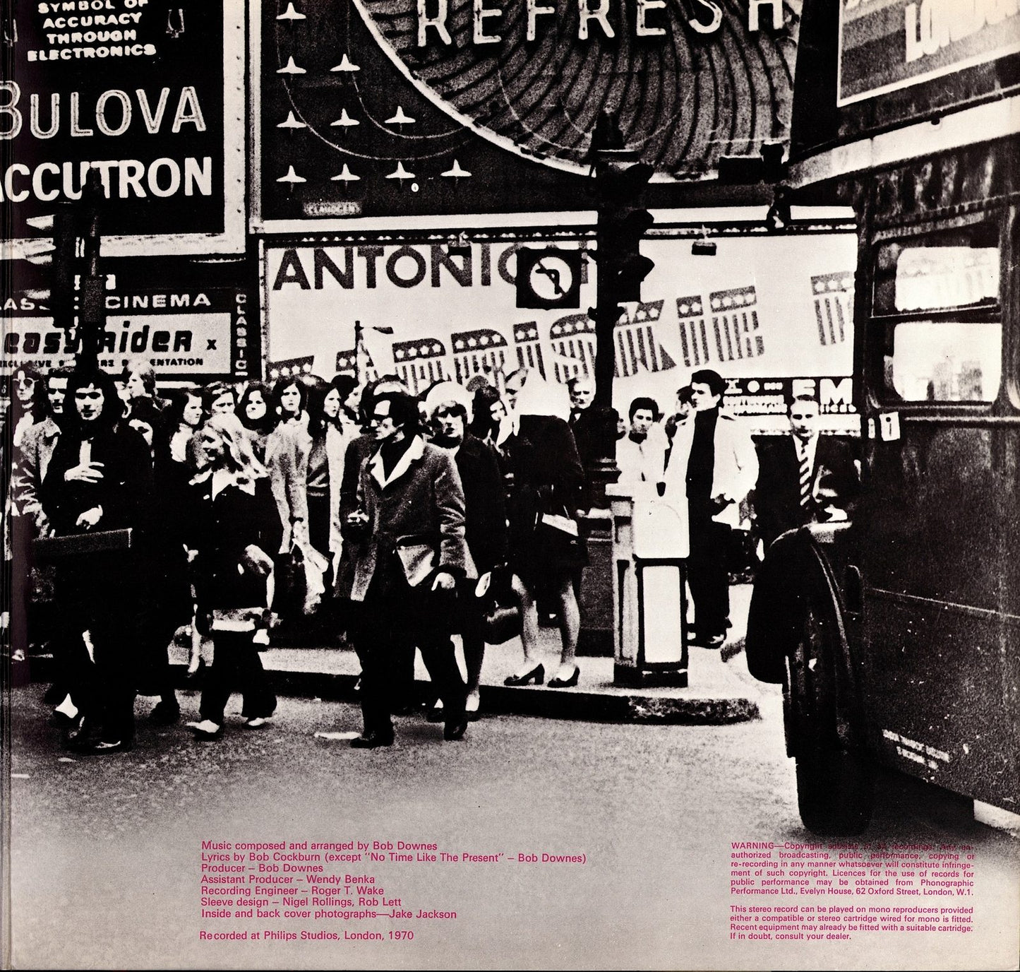 Bob Downes Open Music – Electric City Vinyl LP