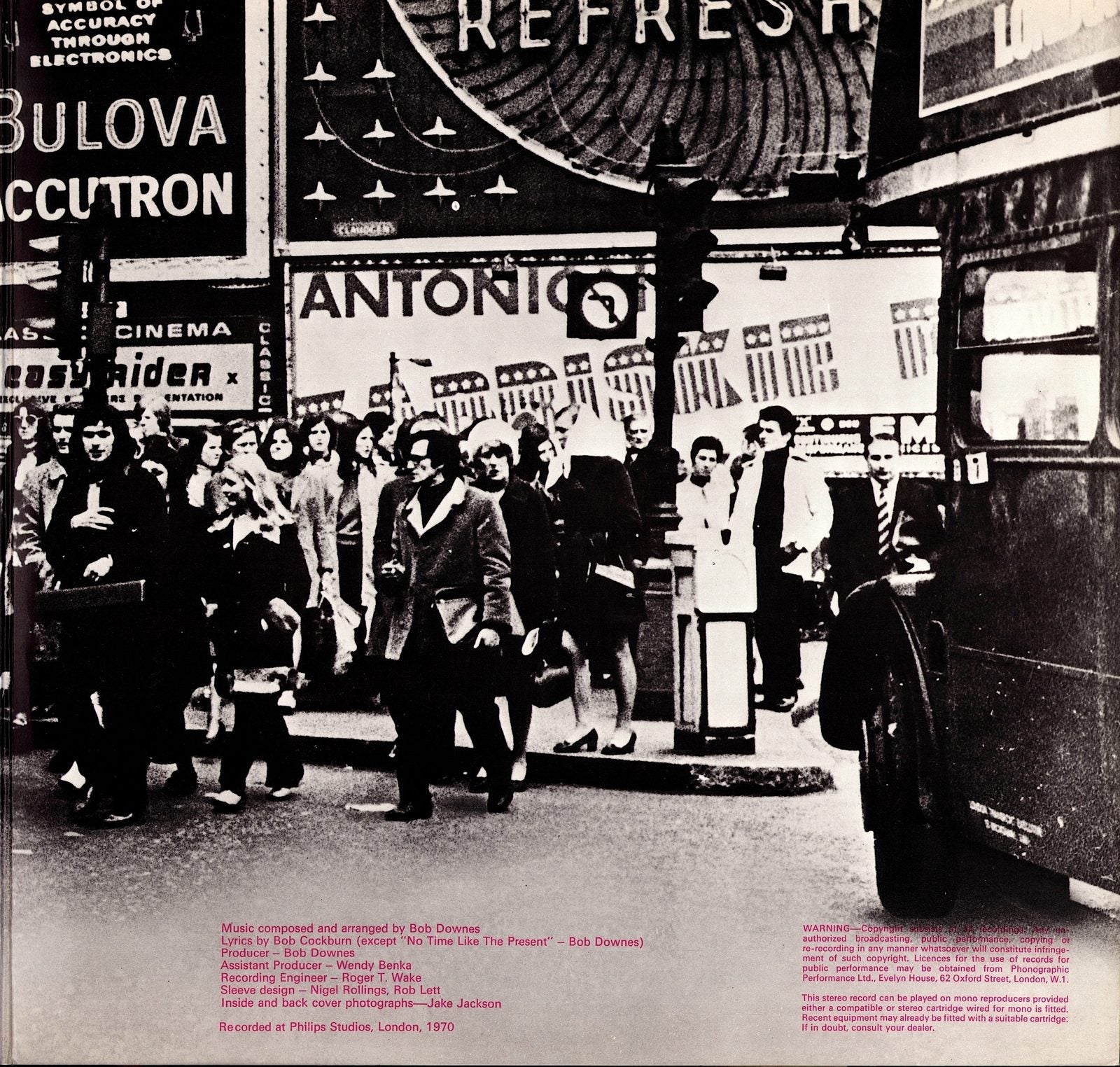 Bob Downes Open Music – Electric City Vinyl LP