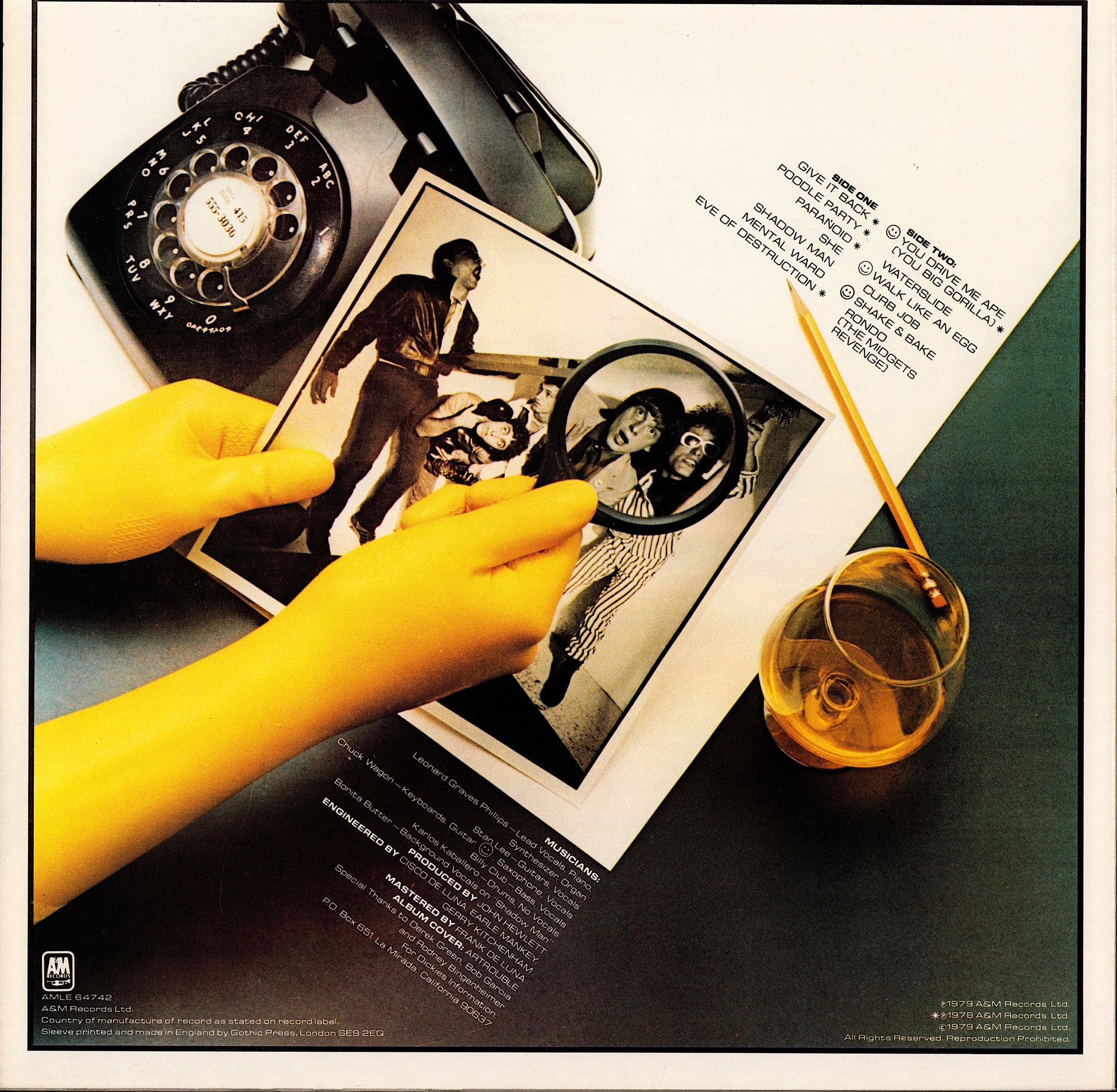 The Smiths ‎- The World Won't Listen Vinyl LP Kopie