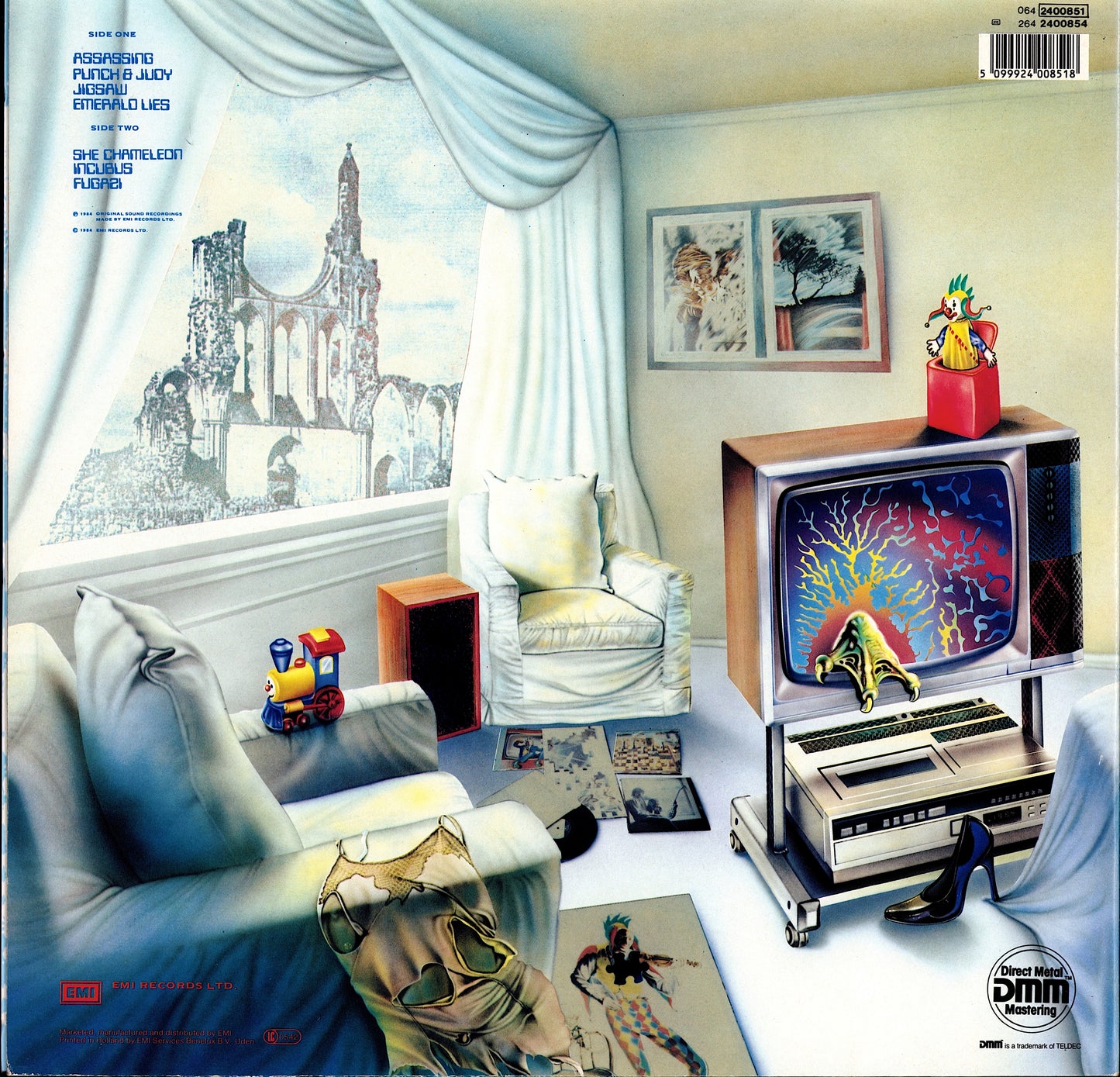 Marillion ‎- Fugazi Vinyl LP Kopie