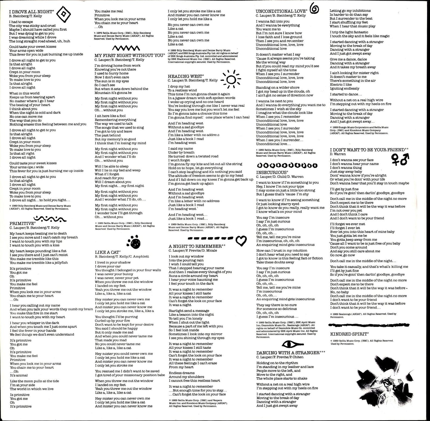 Cyndi Lauper ‎- True Colors Vinyl LP Kopie