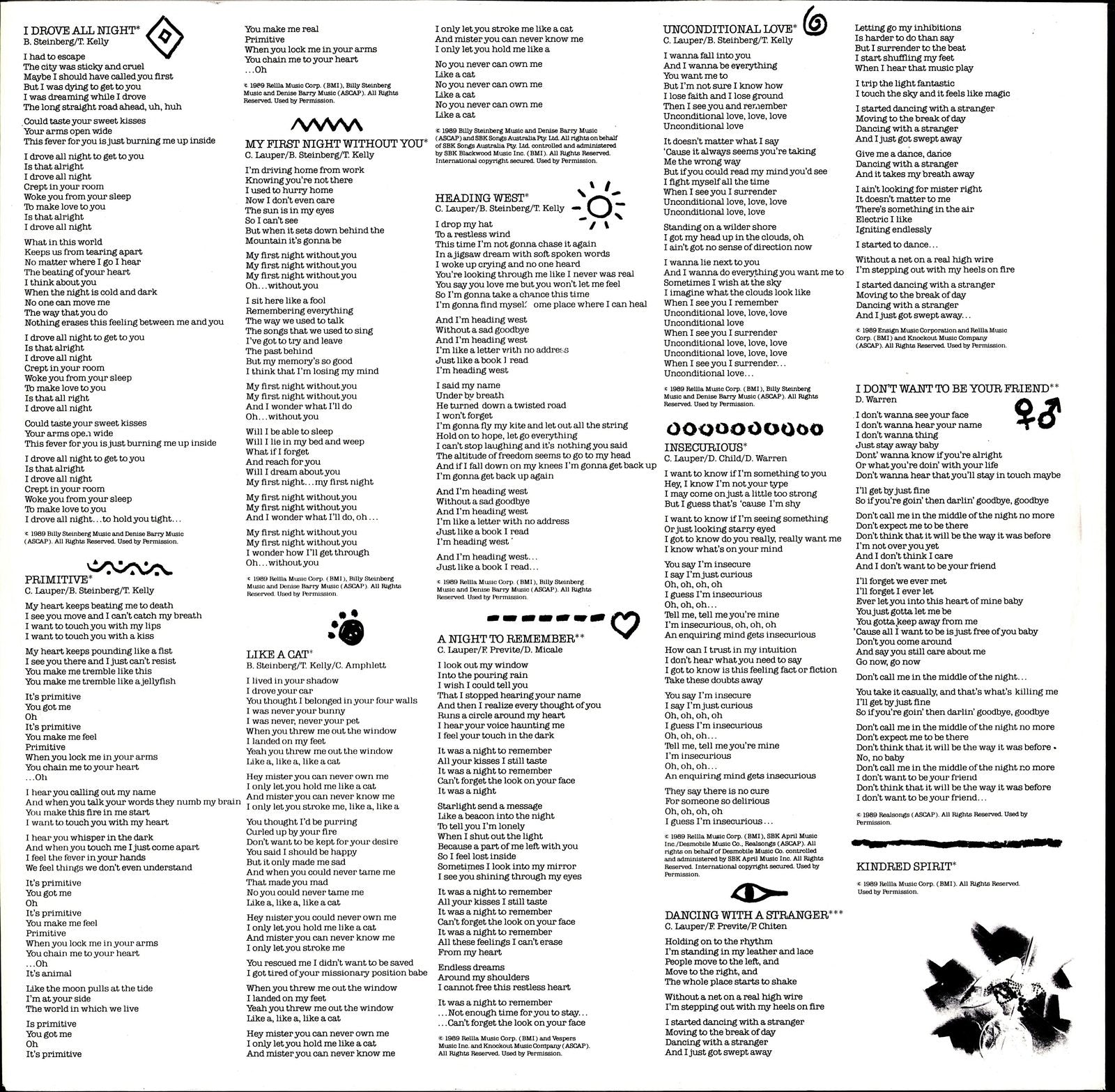 Cyndi Lauper ‎- True Colors Vinyl LP Kopie