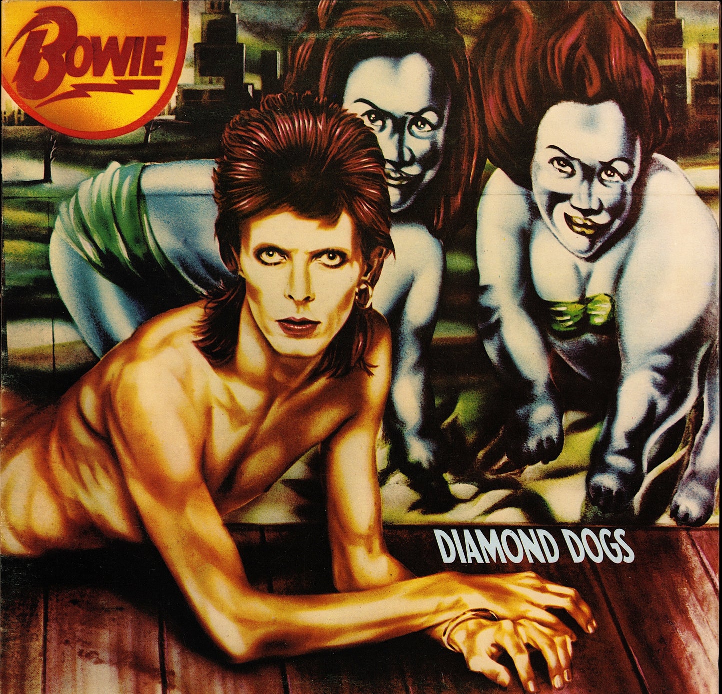 Bowie – Diamond Dogs Vinyl LP Kopie