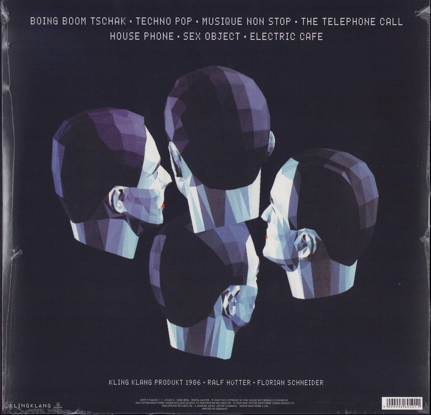 Kraftwerk ‎- Techno Pop Clear Vinyl LP Special Edition