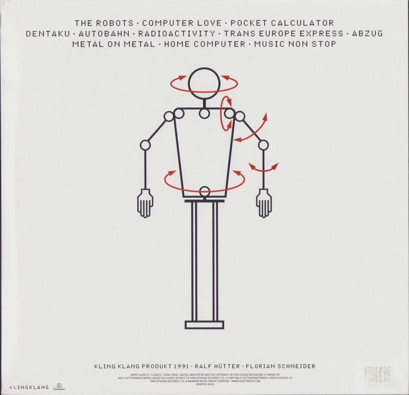 Kraftwerk ‎- The Mix White Vinyl 2LP Special Edition