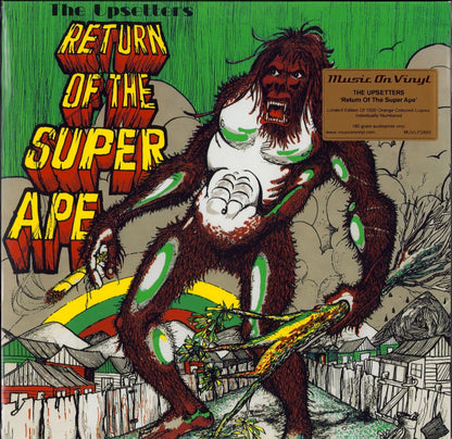 The Upsetters ‎- Return Of The Super Ape Orange Vinyl LP Limited Edition