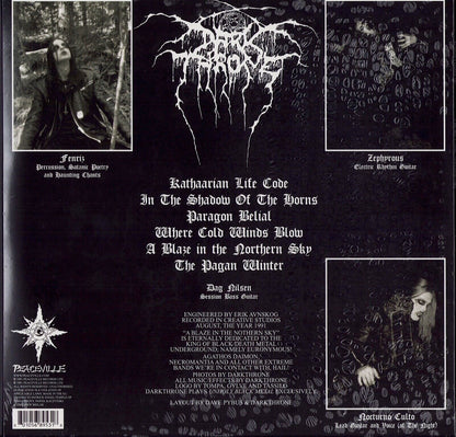 Darkthrone - A Blaze In The Northern Sky White Vinyl LP Limited Edition