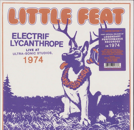 Little Feat - Electrif Lycanthrope Live At Ultra-Sonic Studios Vinyl 2LP Limited Edition RSD