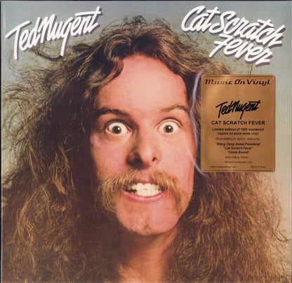 Ted Nugent - Cat Scratch Fever White Vinyl LP Limited Edition