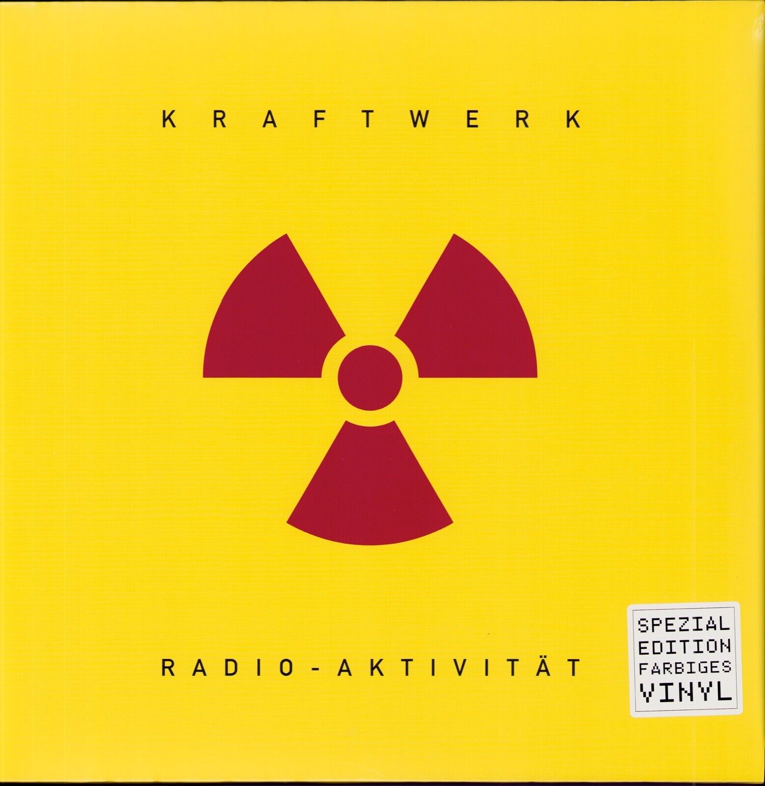 Kraftwerk ‎- Radio-Aktivität - Special Edition Yellow Vinyl LP
