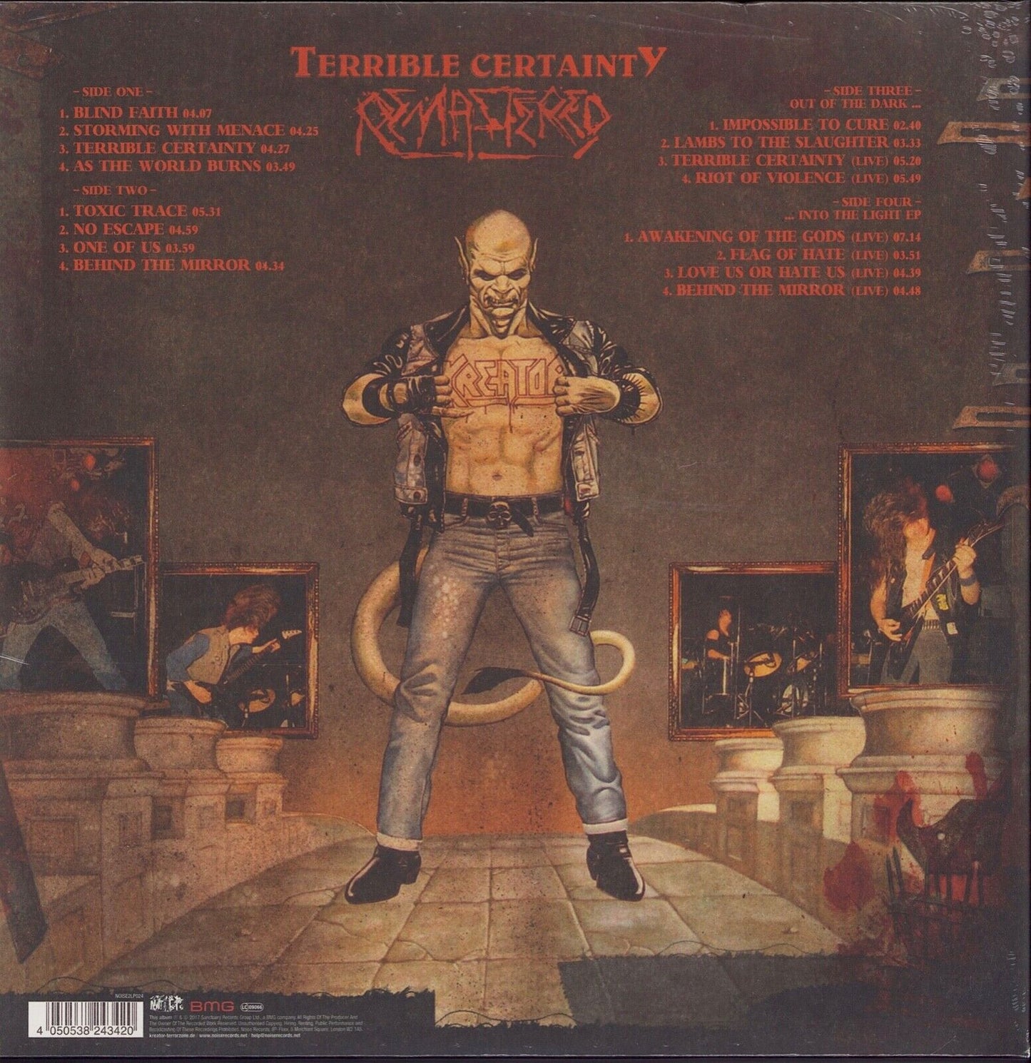 Kreator ‎- Terrible Certainty Vinyl 2LP