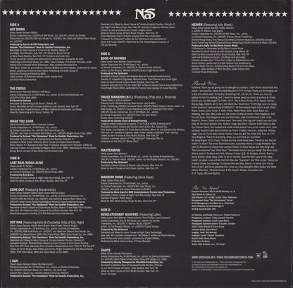 Nas ‎- God's Son Vinyl 2LP