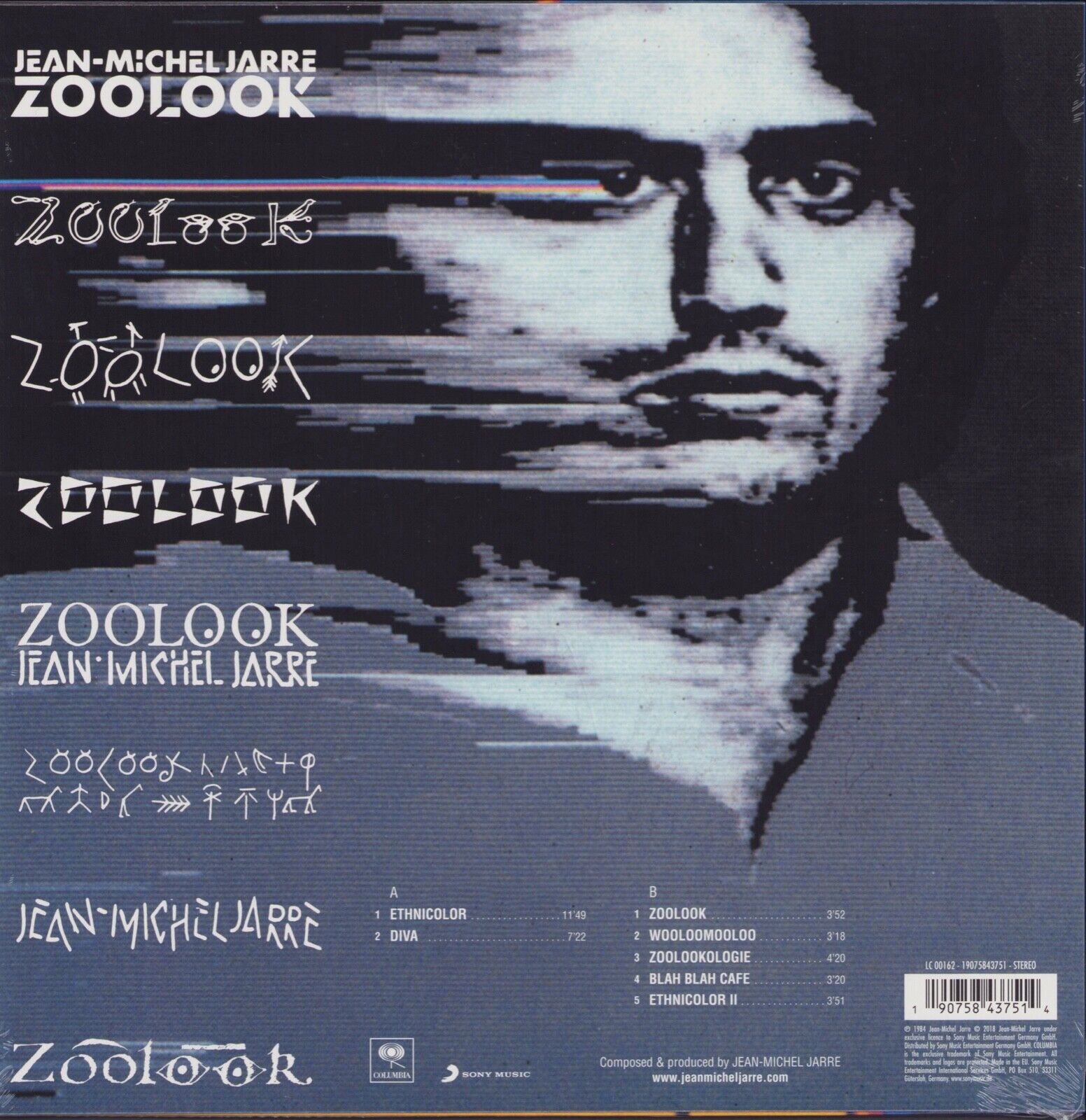 Jean-Michel Jarre ‎- Zoolook Vinyl LP