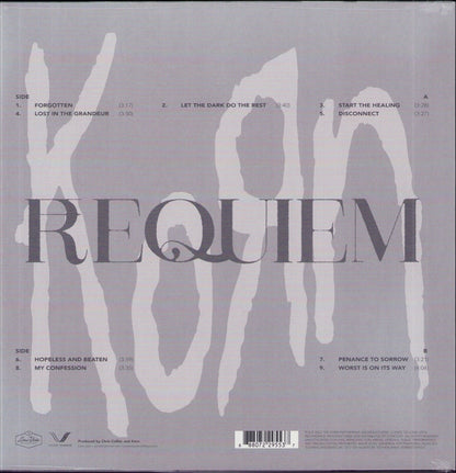 Korn ‎- Requiem Back Vinyl LP