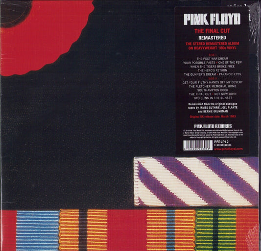 Pink Floyd ‎- The Final Cut Vinyl LP