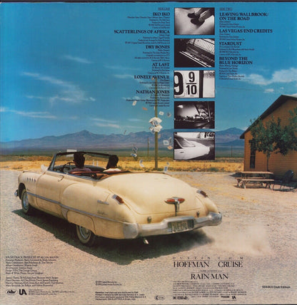 Rain Man Original Motion Picture Soundtrack Vinyl LP