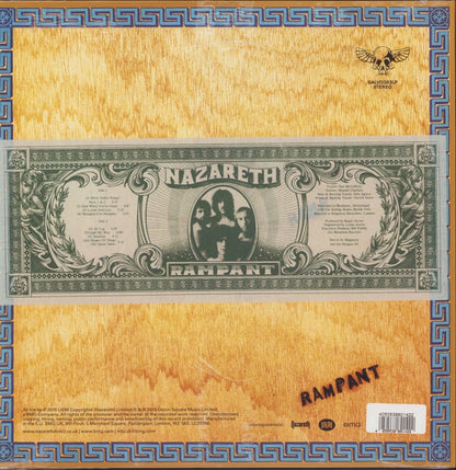 Nazareth - Rampant Blue Vinyl LP