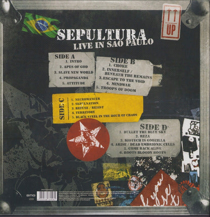 Sepultura ‎- Live In Sao Paulo Smokey Coloured Vinyl 2LP Limited Edition