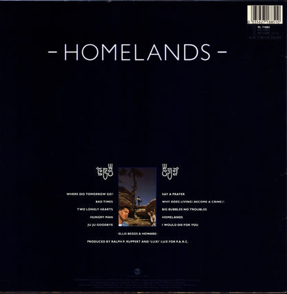 Ellis Beggs & Howard - Homelands Vinyl LP