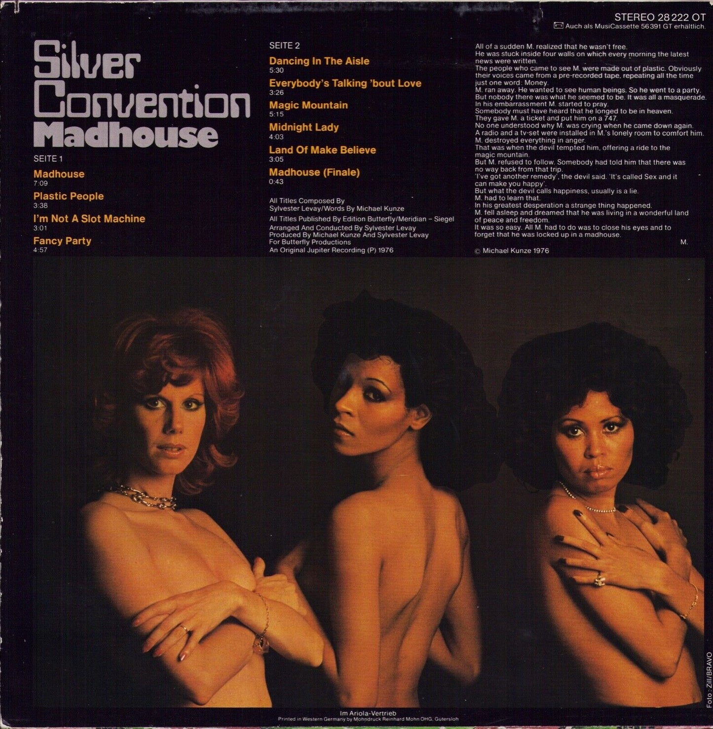 Silver Convention ‎- Madhouse Vinyl LP