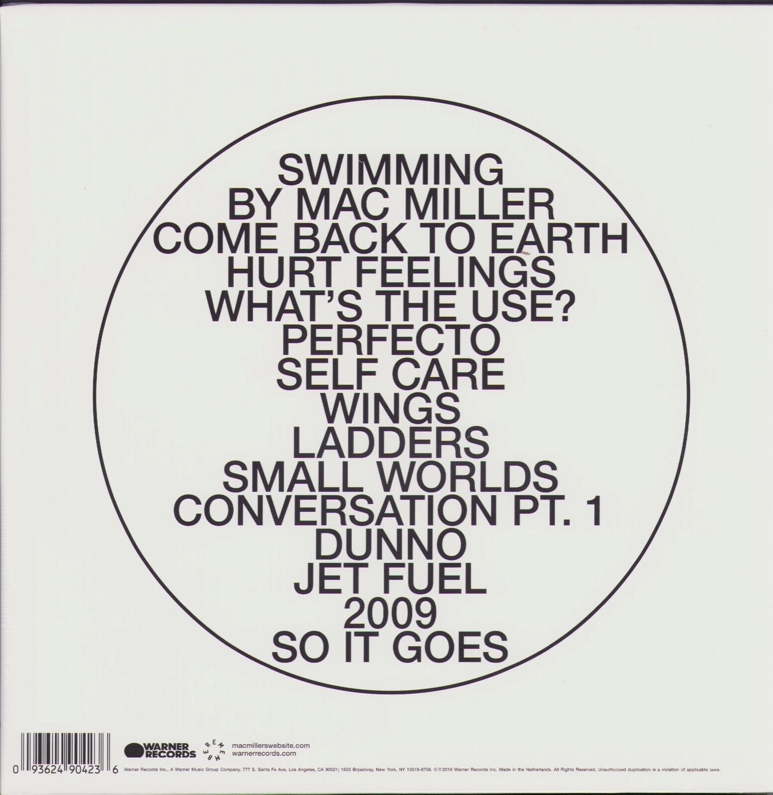 Mac Miller - Swimming Vinyl 2LP