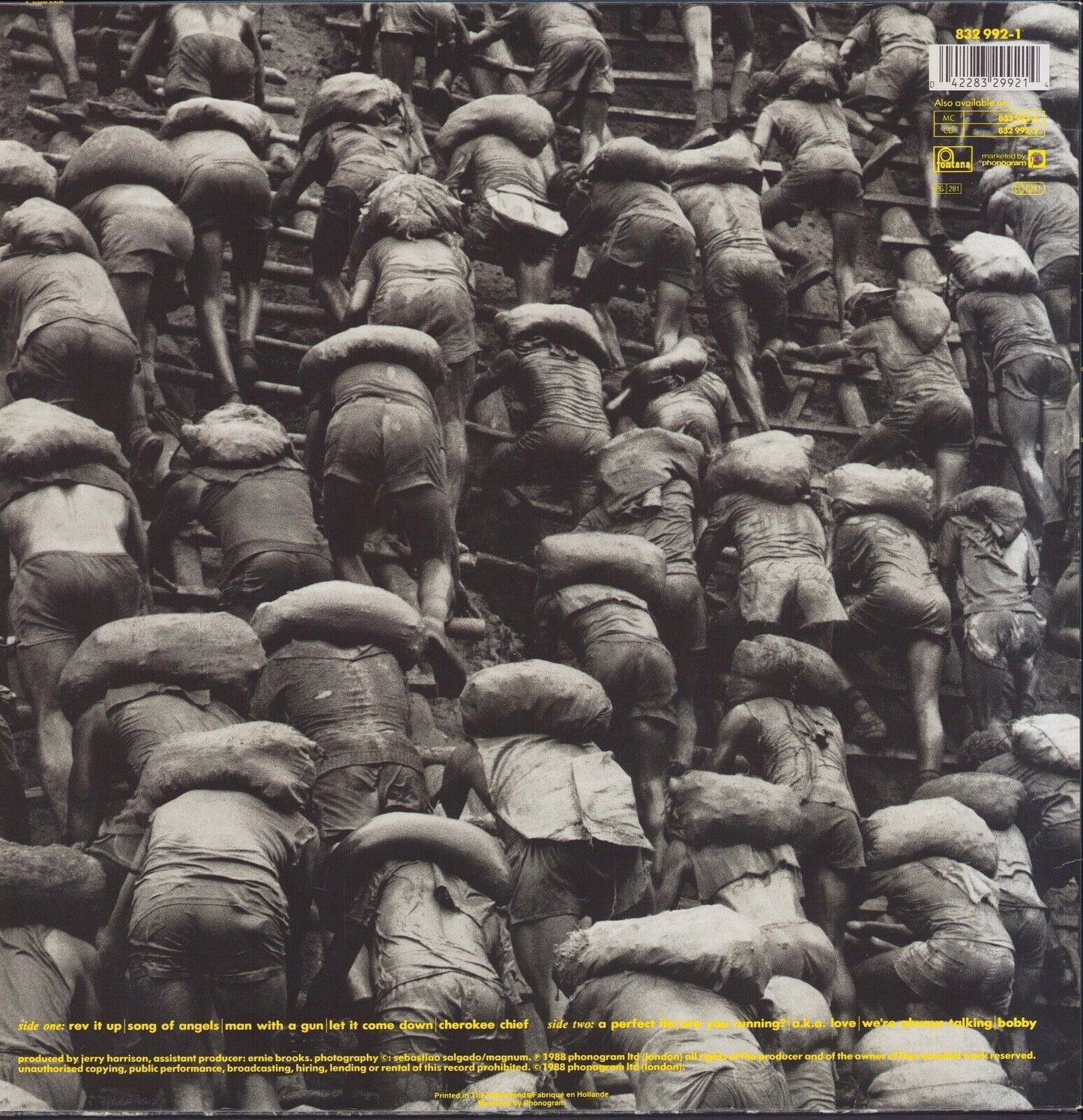 Jerry Harrison : Casual Gods ‎- Casual Gods Vinyl LP