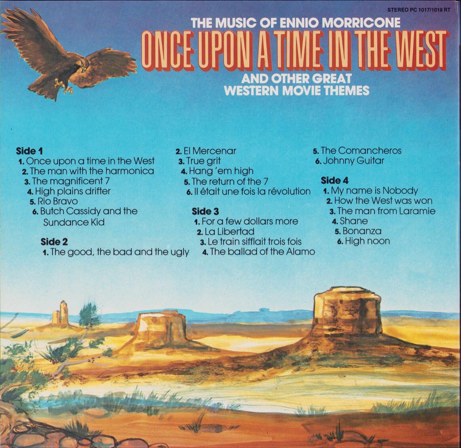 The Eddy Starr Orchestra & Singers ‎- Once Upon A Time In The West Vinyl 2LP