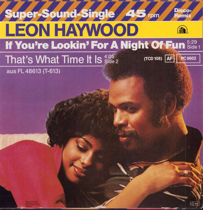 Leon Haywood ‎- If You're Looking For A Night Of Fun Look Past Me, I'm Not The One Vinyl 12"