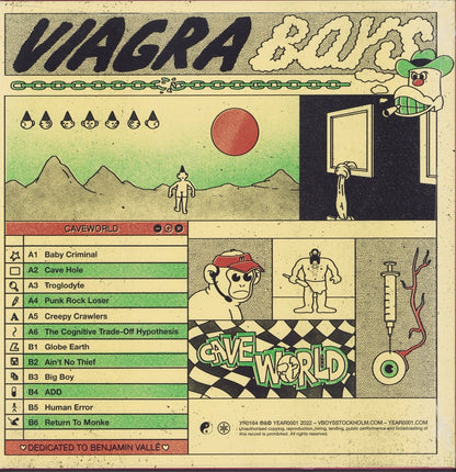 Viagra Boys ‎– Cave World Vinyl LP