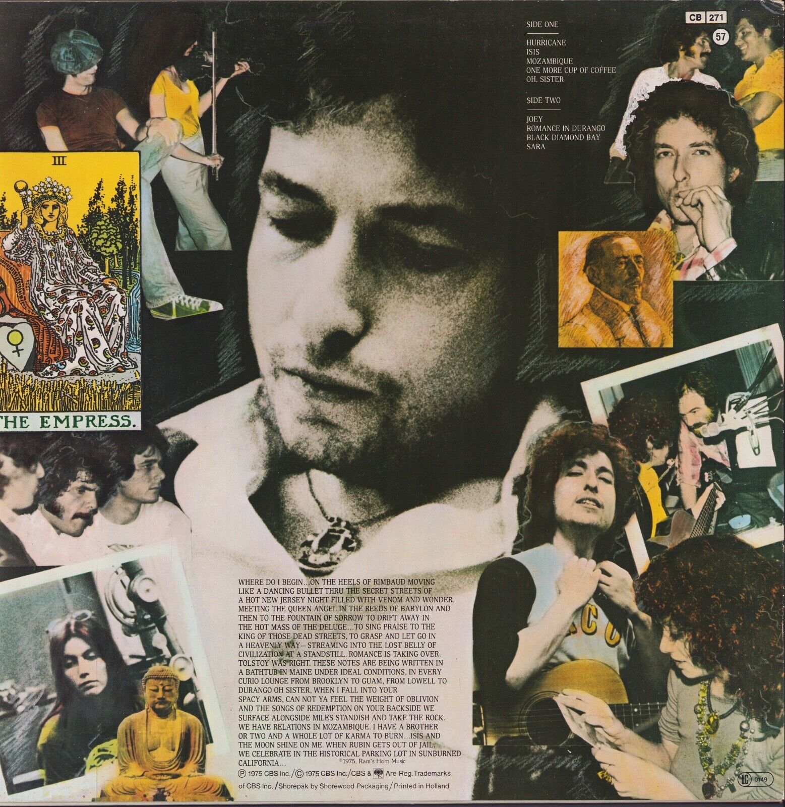 Bob Dylan ‎- Desire Vinyl LP
