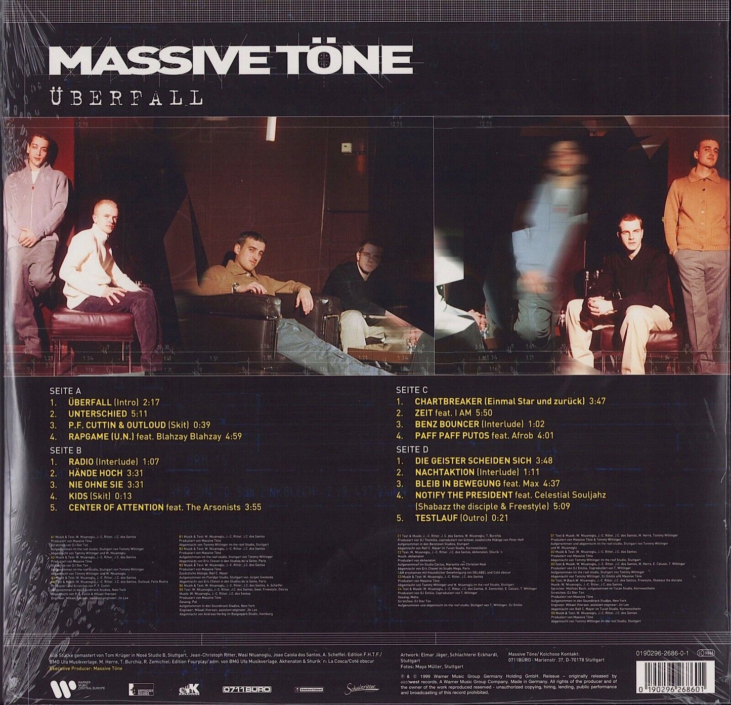 Massive Töne - Überfall Vinyl LP + Poster