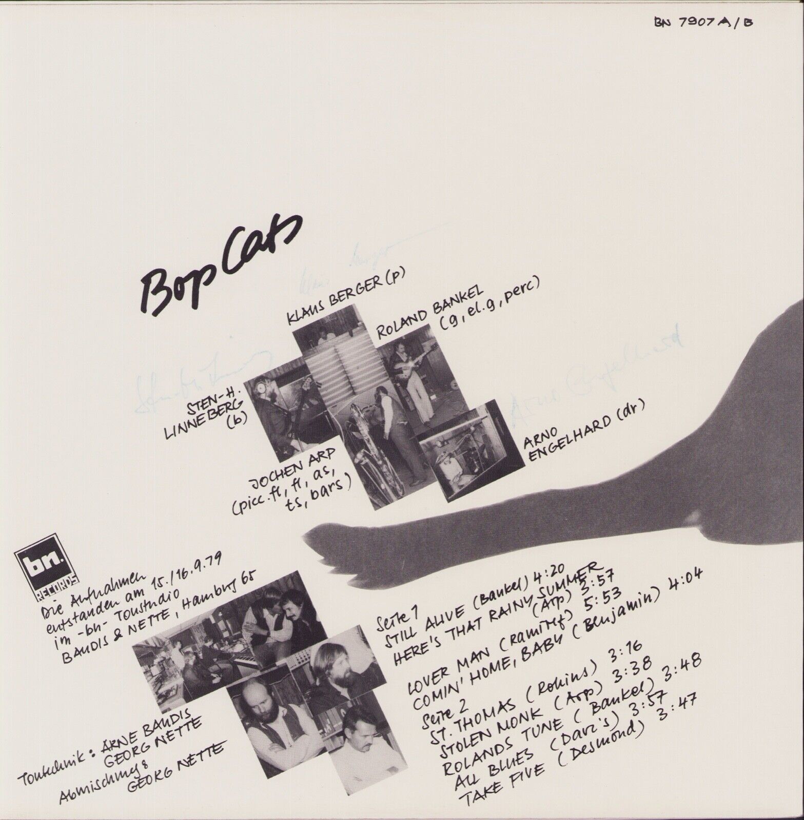 Bop Cats - Still Alive Vinyl LP