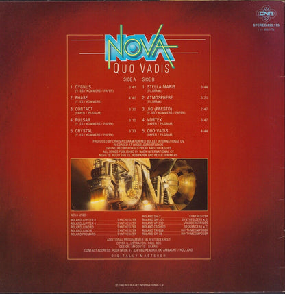 Nova ‎- Quo Vadis Vinyl LP