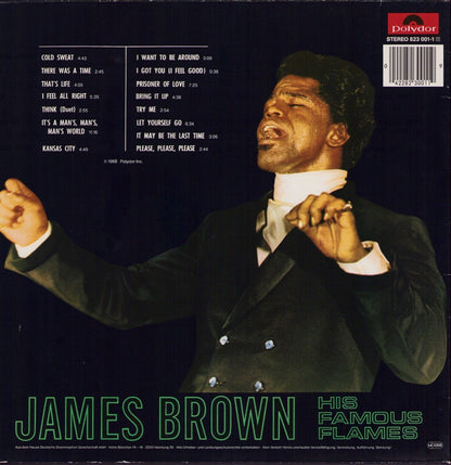 James Brown And The Famous Flames - Live At The Apollo Vinyl 2LP
