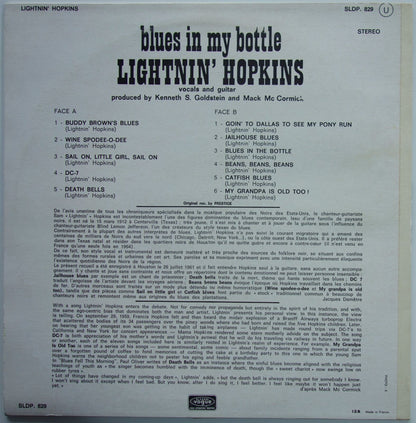 Lightnin' Hopkins ‎- Blues In My Bottle Vinyl LP