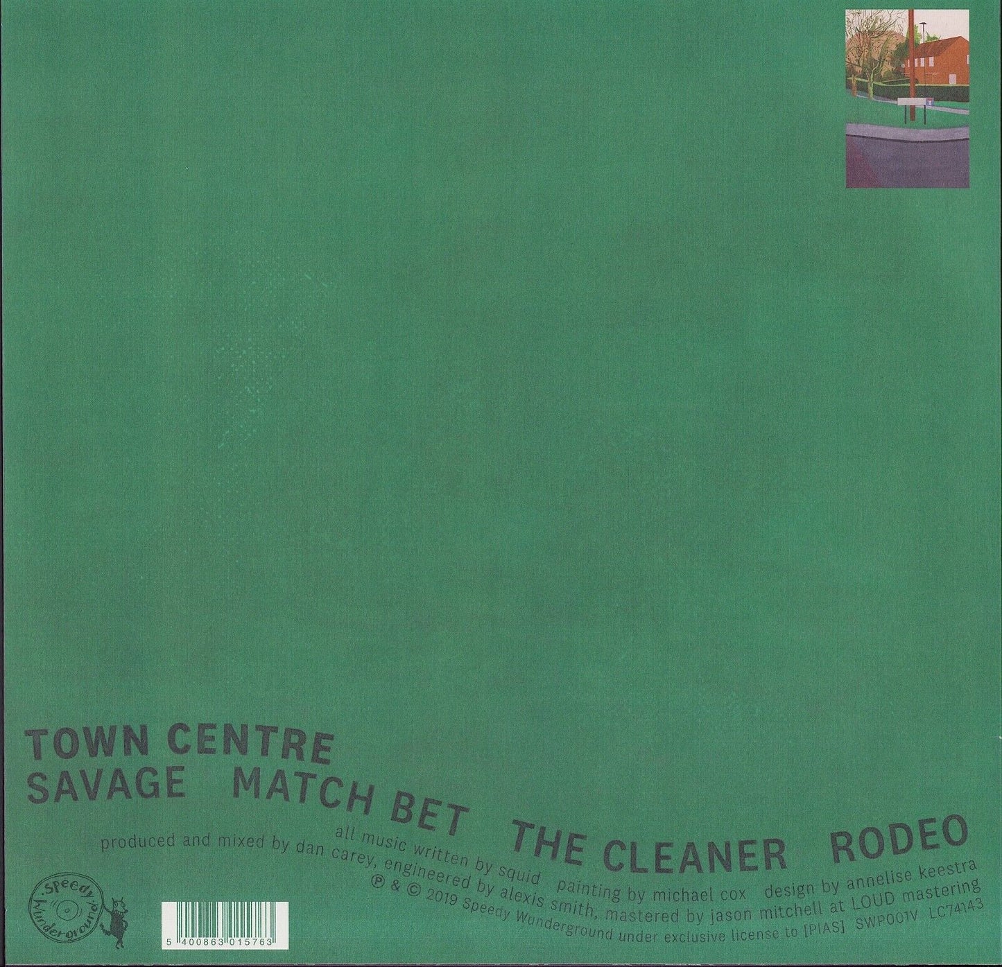 Squid ‎- Town Centre Vinyl EP