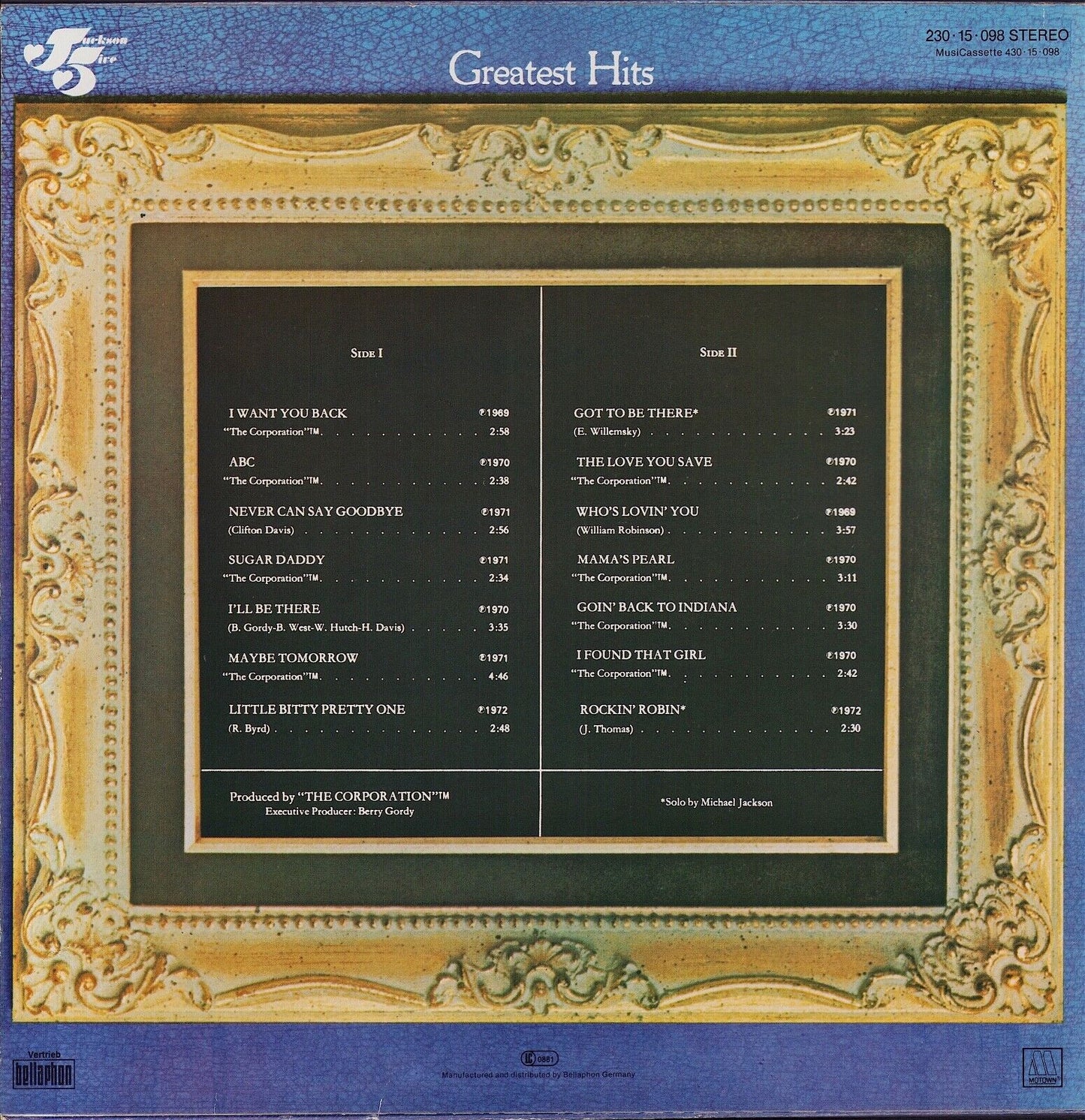 The Jackson Five - The Jackson Five Greatest Hits Vinyl LP