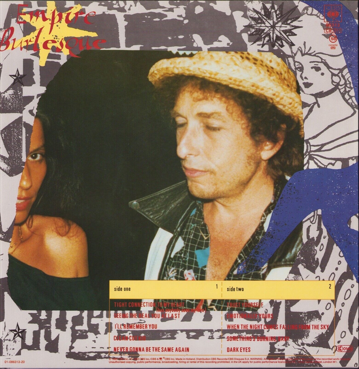 Bob Dylan ‎- Empire Burlesque Vinyl LP