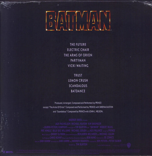 Prince – Batman (Motion Picture Soundtrack) (Vinyl LP, Black Vinyl, EU Reissue, 2023)