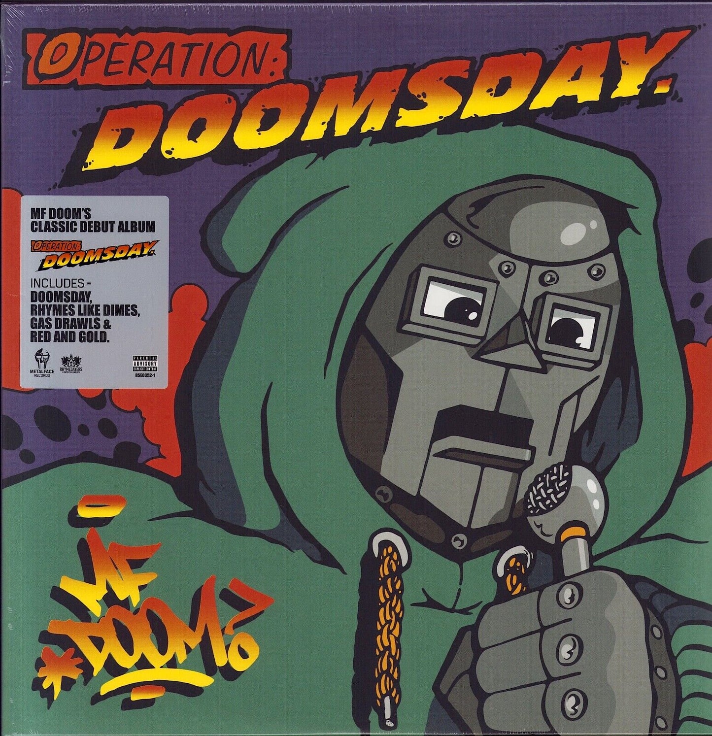 MF Doom - Operation: Doomsday Vinyl 2LP
