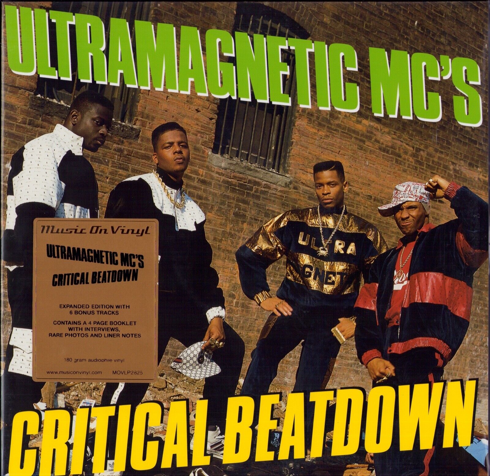 Ultramagnetic MC's ‎- Critical Beatdown Expanded Vinyl 2LP