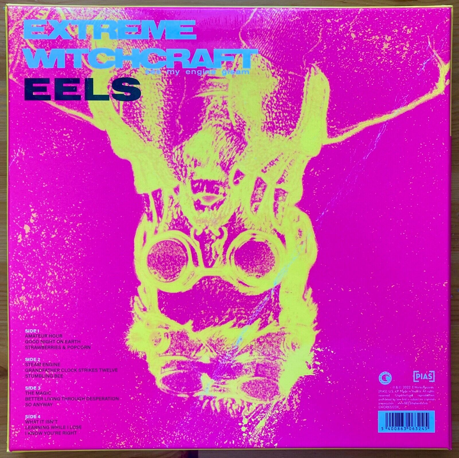 Eels - Extreme Witchcraft See My Engine Gleam Yellow Vinyl 2LP + CD Limited & Deluxe Edition