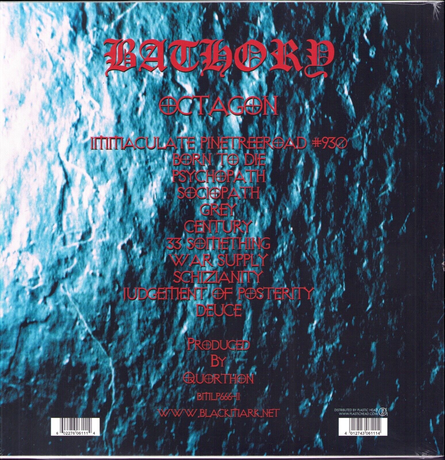 Bathory - Octagon Vinyl LP