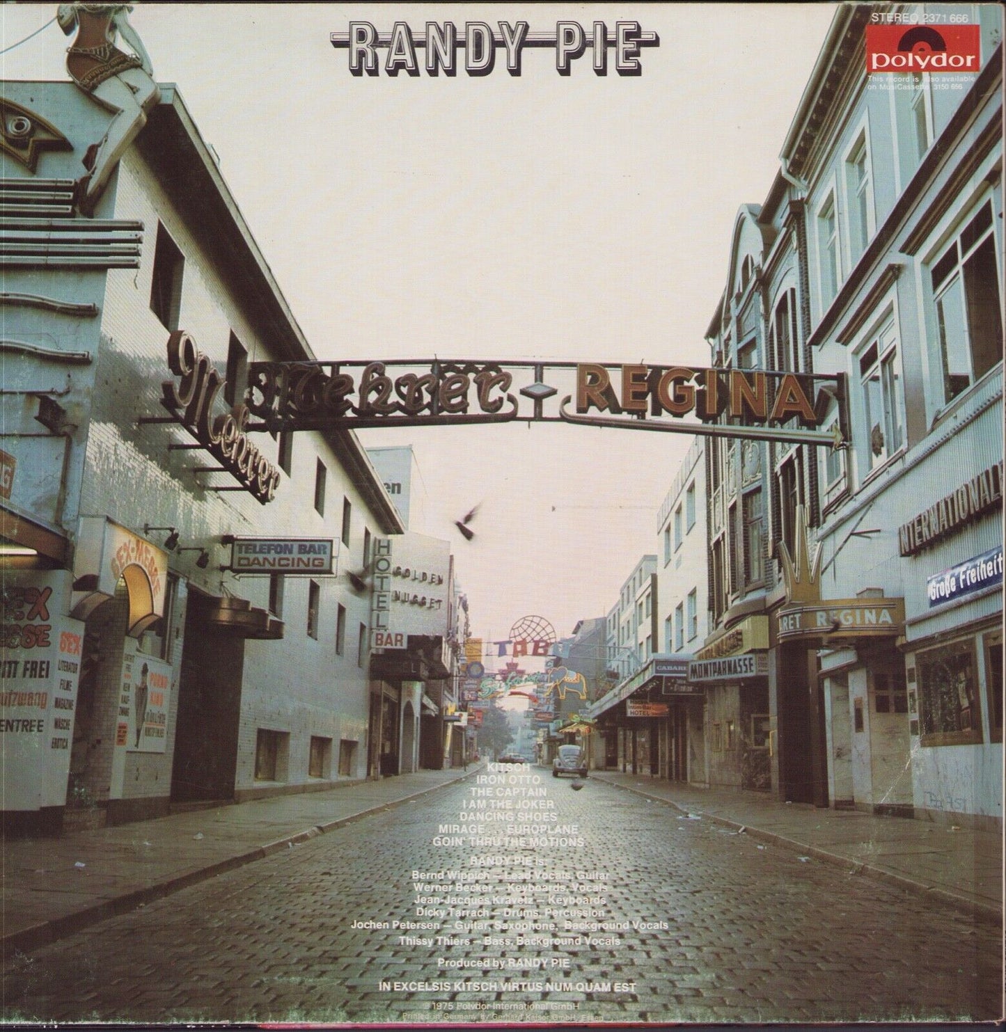 Randy Pie - Kitsch Vinyl LP