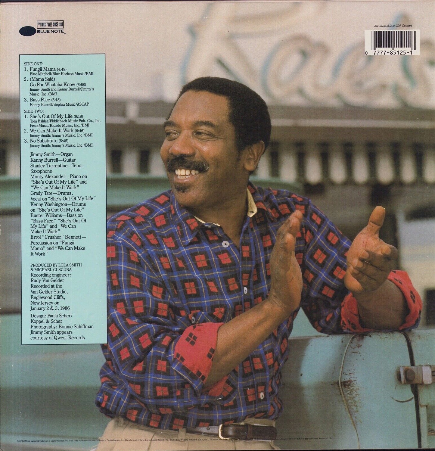 Jimmy Smith ‎- Go For Whatcha Know Vinyl LP