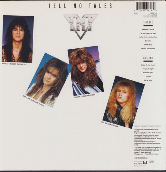 TNT - Tell no Tales Vinyl LP