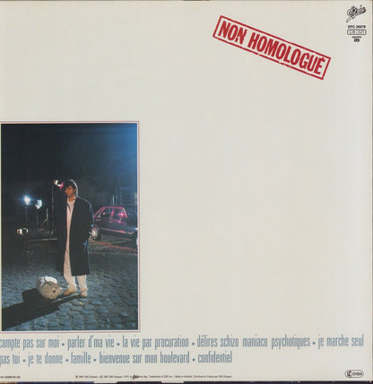 Jean-Jacques Goldman ‎- Non Homologué Vinyl LP